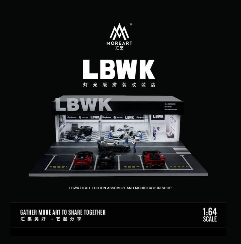 Moreart - LBWK Liberty Walk Diorama (Battery Operated) - 1:64 Scale