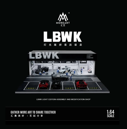 Moreart - LBWK Liberty Walk Diorama (Battery Operated) - 1:64 Scale