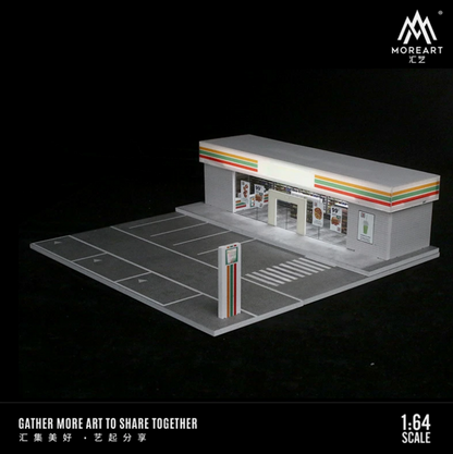 Moreart - 7-Eleven Diorama (Battery Operated) - 1:64 Scale