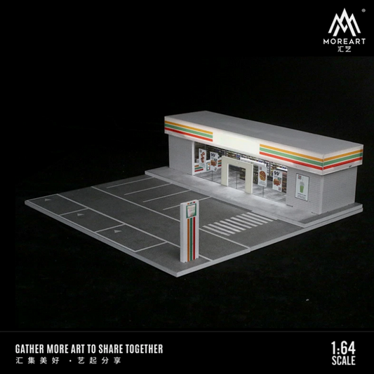 Moreart - 7-Eleven Diorama (Battery Operated) - 1:64 Scale