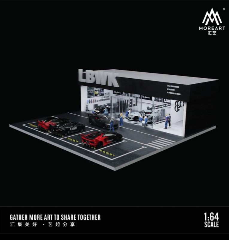 Moreart - LBWK Liberty Walk Diorama (Battery Operated) - 1:64 Scale