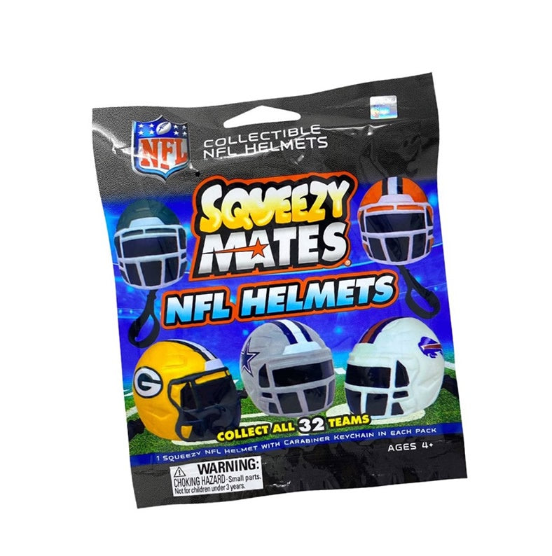 Squeezymates - NFL Helmets - Collect all 37 - Blind Assortment