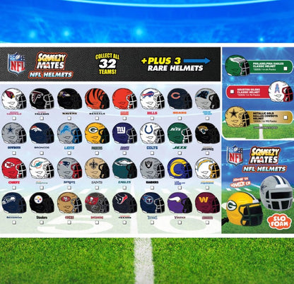 Squeezymates - NFL Helmets - Collect all 37 - Blind Assortment