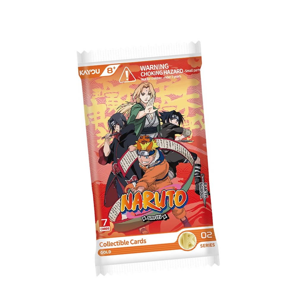 Naruto - Smriti Series 2 - Earth Scroll Booster - 7 Cards
