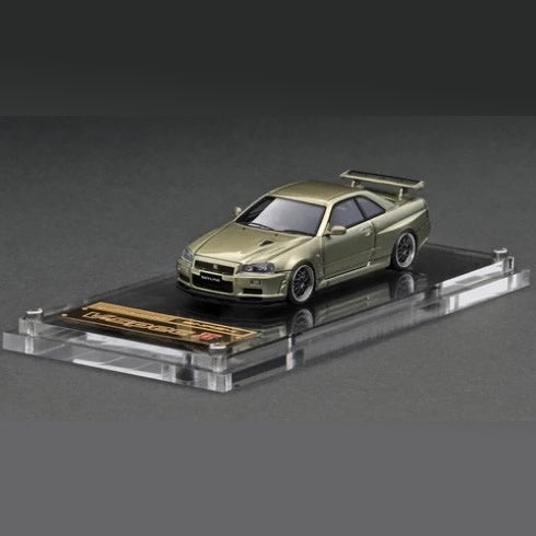 Ignition Model - Nissan Skyline GT-R V-spec Ⅱ(R34) Millennium Jade