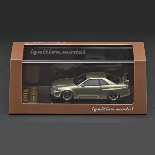 Ignition Model - Nissan Skyline GT-R V-spec Ⅱ(R34) Millennium Jade