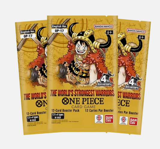 One Piece TCG - The Worlds Strongest Warriors [OP-17] - Single Pack