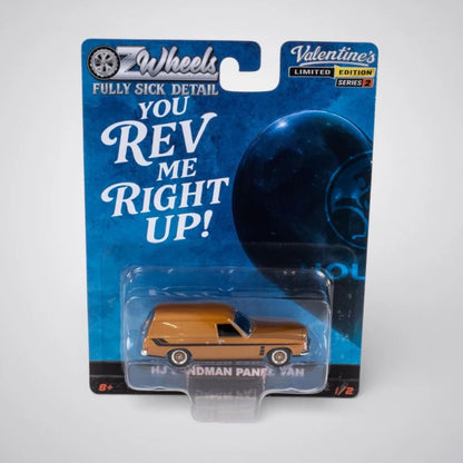 Oz Wheels - Valentines Day - Holden HJ Sandman Panel Van (Blue Card) - 1:64 Scale