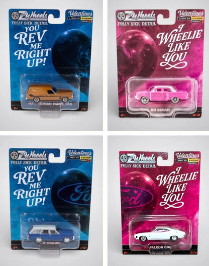 Oz Wheels - Valentines Day - Ford XW Wagon (Blue Card) - 1:64 Scale