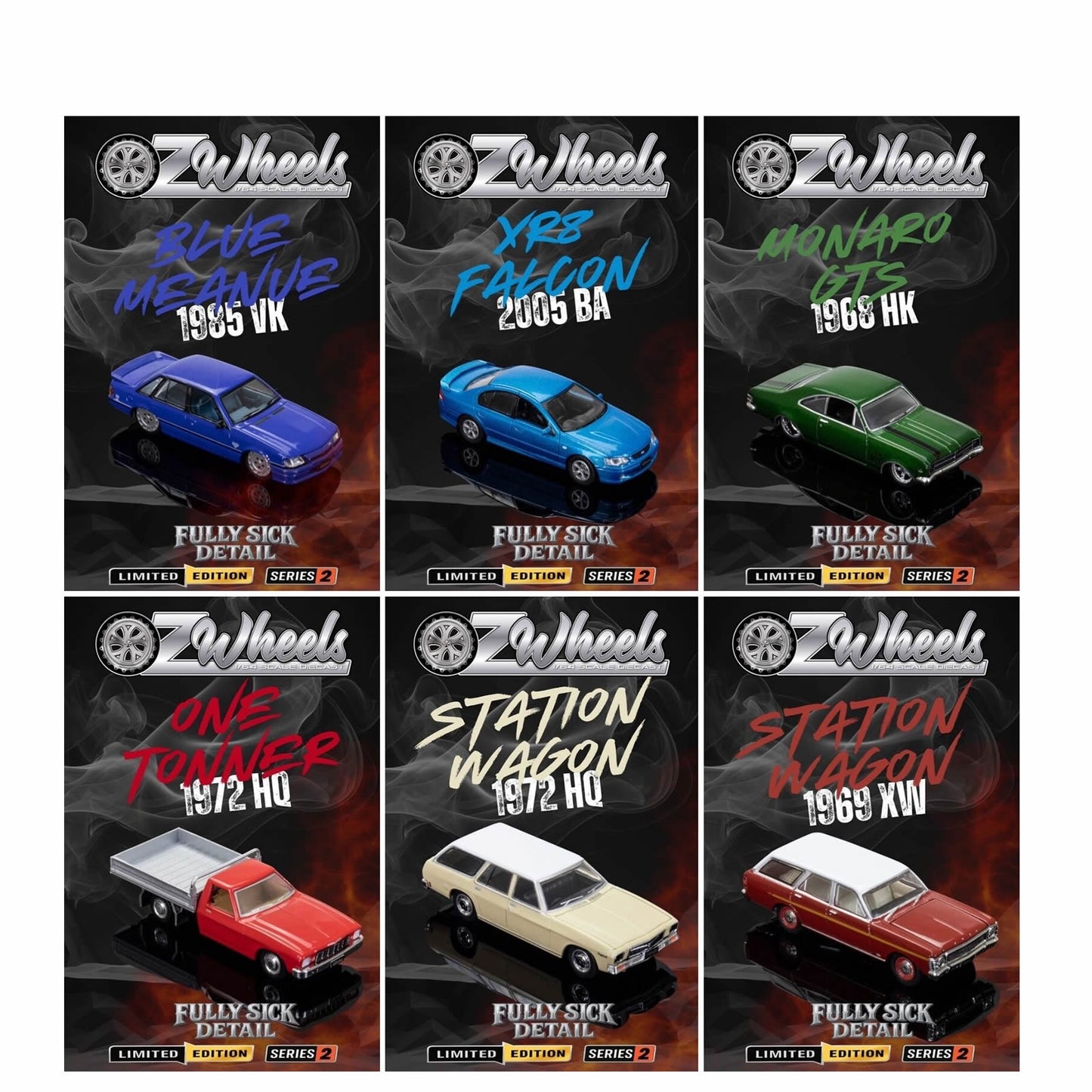 Oz Wheels - Fully Sick Detail (FSD) - Series 2 - Set of 6