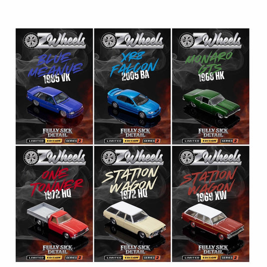 Oz Wheels - Fully Sick Detail (FSD) - Series 2 - Set of 6