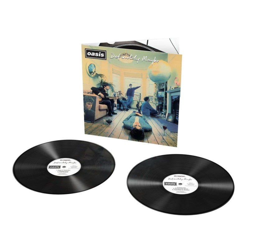 NEW - Oasis, Definitely Maybe (Black) 2LP
