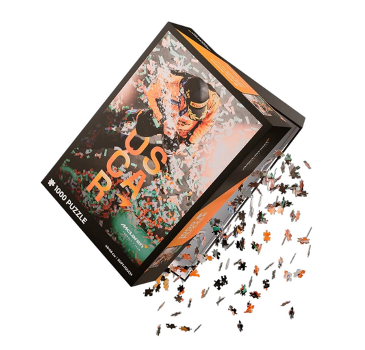 F1 Puzzle - McLaren Formula 1 F1 Team MCL38 (2024 Maiden GP Win) #81 Oscar Piastri - 1000pc Jigsaw  Puzzle