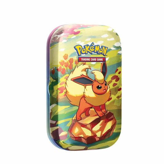 Pokemon TCG - Scarlet & Violet: Prismatic Evolutions - Mini Tin (Flareon))