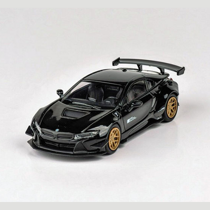 Para64 - BMW i8 x Liberty Walk (Black) - 1:64 Scale