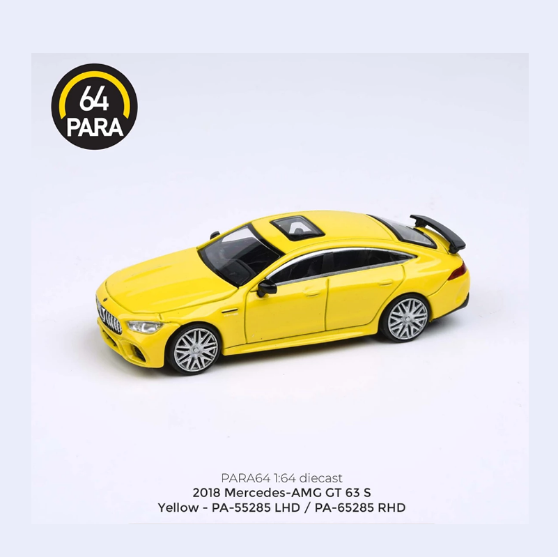Para64 - 2018 Mercedes-AMG GT 63 S (Yellow) - 1:64 Scale