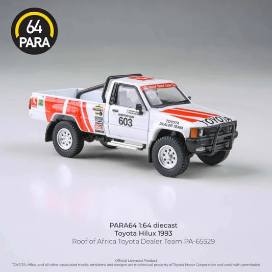Para64 - 1993 Toyota Hilux 'Roof of Africa Toyota Dealer Team' - 1:64 Scale