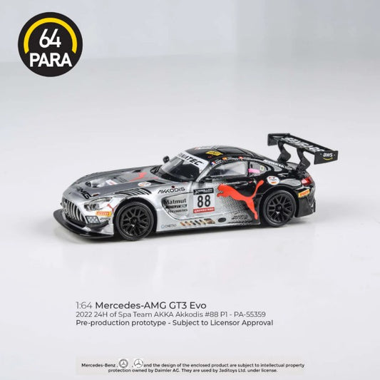Para64 - Mercedes-AMG GT3 2022 Spa Akkodis 24hr ASP