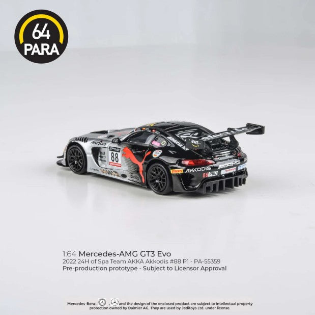 Para64 - Mercedes-AMG GT3 2022 Spa Akkodis 24hr ASP