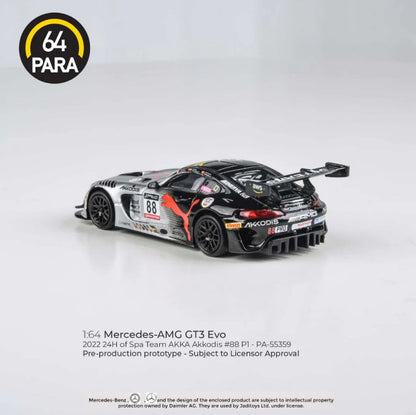 Para64 - Mercedes-AMG GT3 2022 Spa Akkodis 24hr ASP