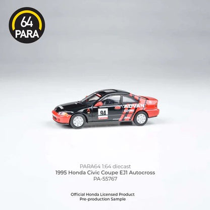 Para64 - 1995 Honda Civic Coupe EJ1 Autocross - 1:64 Scale
