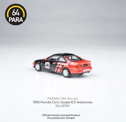 Para64 - 1995 Honda Civic Coupe EJ1 Autocross - 1:64 Scale