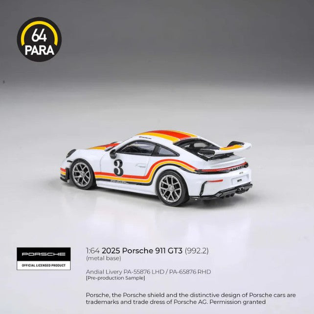 Para64 - 2025 Porsche 911 GT3 (992.2) Andial Livery