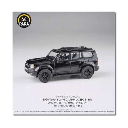 Para64 - 2024 Toyota Land Cruiser 250 (Black) - 1:64 Scale