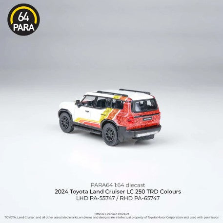 Para64 - 2025 Land Cruiser 250 Prado TRD Colours - 1:64 Scale
