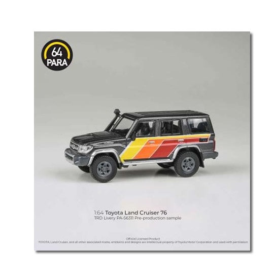 Para64 - 2014 Toyota Land Cruiser LC76 'TRD Livery' - 1:64 Scale