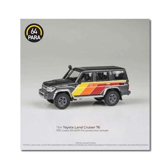 Para64 - 2014 Toyota Land Cruiser LC76 'TRD Livery' - 1:64 Scale
