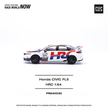 Pop Race - Honda Civic FL5 'HRC' - 1:64 Scale
