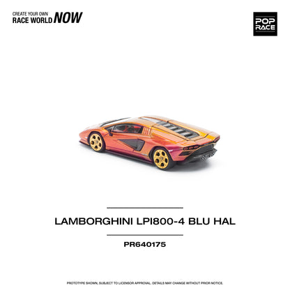 Pop Race - Lamborghini Countach LP 800-4 Blu Hal