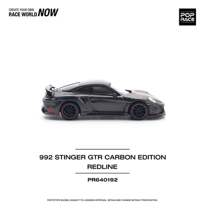 Pop Race - Porsche 992 Stinger GTR Carbon Edition Redline