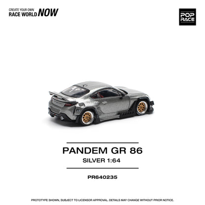Pop Race - Pandem Toyota GR 86 (Silver)