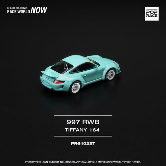 Pop Race - Porsche 911 RWB (Tiffany Blue)
