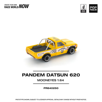 Pop Race - Pandem Datsun 620 'Mooneyes' (Yellow)