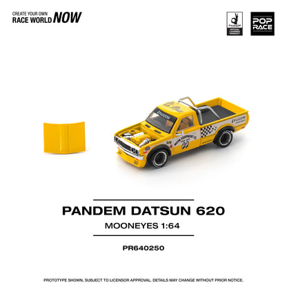 Pop Race - Pandem Datsun 620 'Mooneyes' (Yellow)