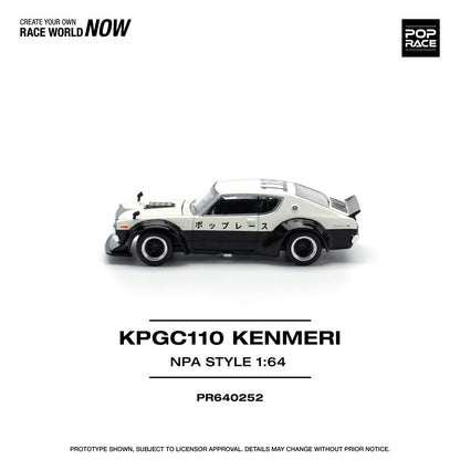 Pop Race - Nissan Skyline GT-R V8 Drift (KPGC110) Kenmeri NPA Style