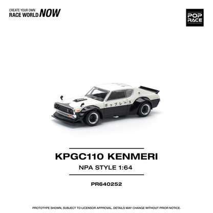 Pop Race - Nissan Skyline GT-R V8 Drift (KPGC110) Kenmeri NPA Style