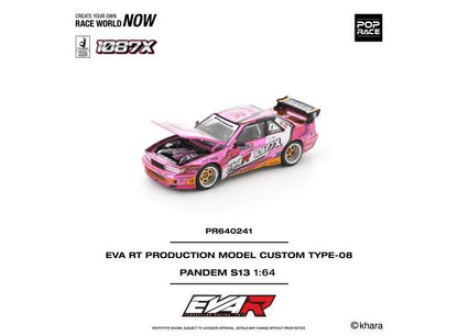 Pop Race - Pandem Silvia (S13) EVA RT Production Model Type-08 - 1:64 Scale