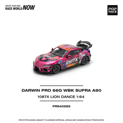 Pop Race - Toyota Supra (A90) Darwin Pro 66G WBK #1087 - 1:64 Scale