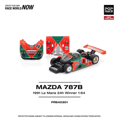 Pop Race - Mazda 787B 1991 LeMans 25h Winner - 1:64 Scale