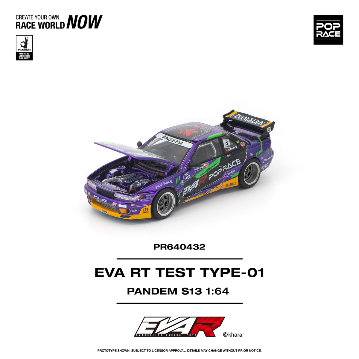 Pop Race - Nissan Pandem (S13) EVA RT Test Type-01