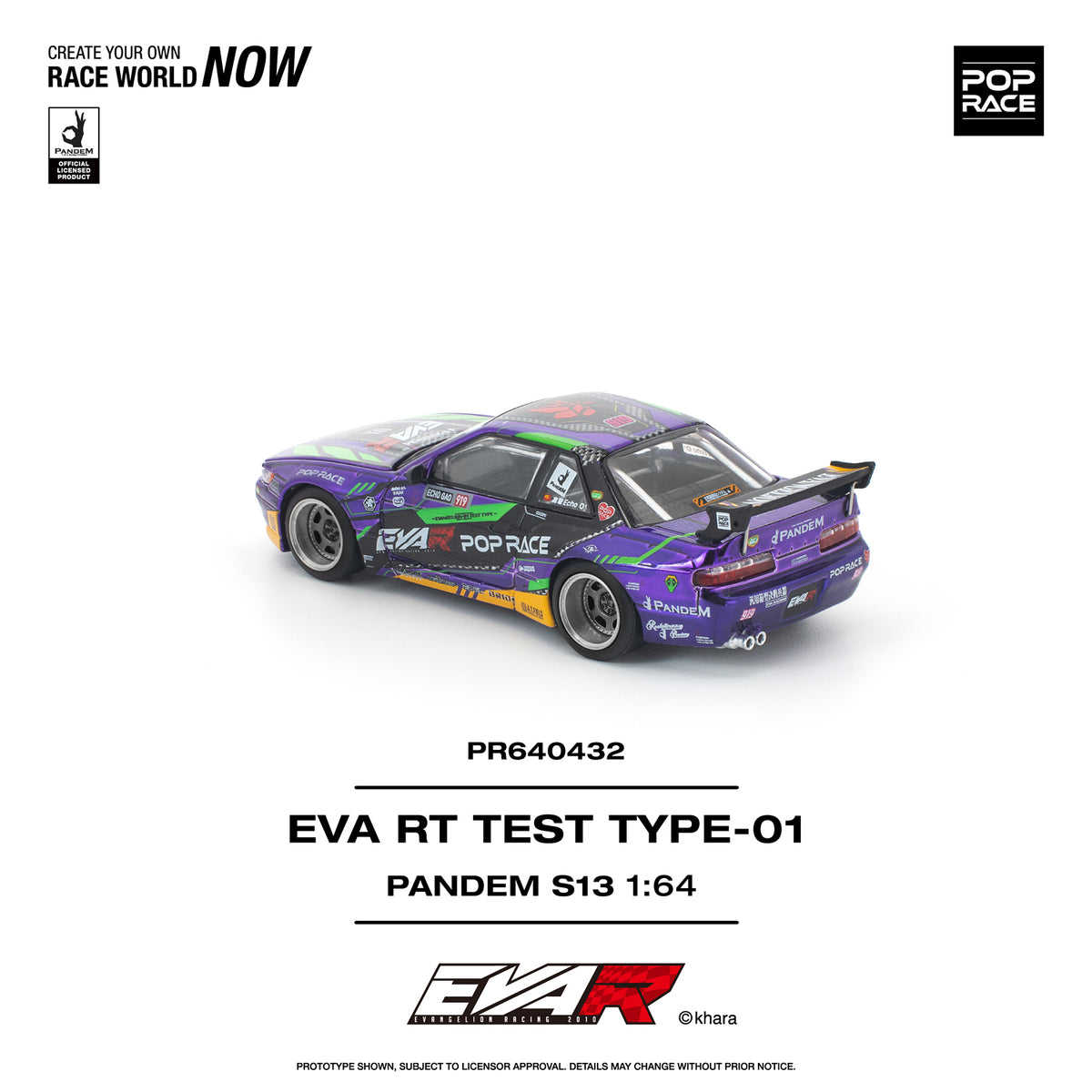 Pop Race - Nissan Pandem (S13) EVA RT Test Type-01
