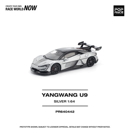 Pop Race - BYD Yangwang U9 (Silver)