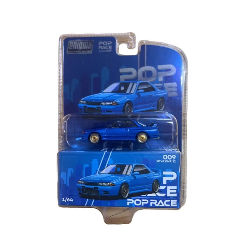 Pop Race - Nissan Skyline GT-R (R32) 'Enigma' (Bayside Blue)