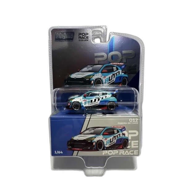 Pop Race - Pandem GR Yaris 'Enigma' 'Auto Finesse' - 1:64 Scale