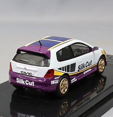 Para64 - Honda 2001 Civic Type R EP3 'Silk Cut' - 1:64 Scale
