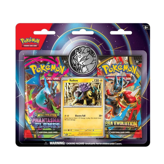 Pokemon TCG - Raikou 2-Pack Blister